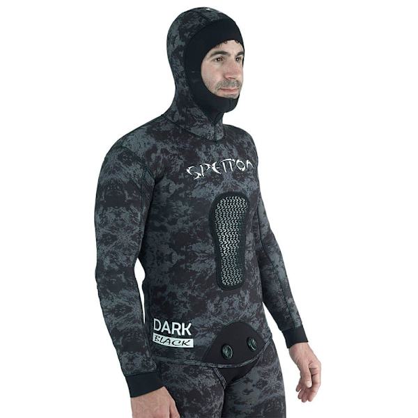 Spetton 5 Mm Harpunfiskedragt Sort 2XL