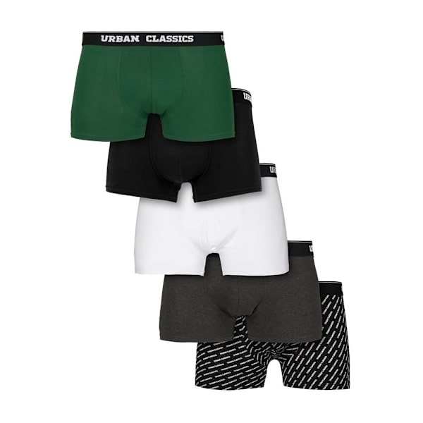 Urban Classics Meget Af-boksere 5 Sort 3XL Mand