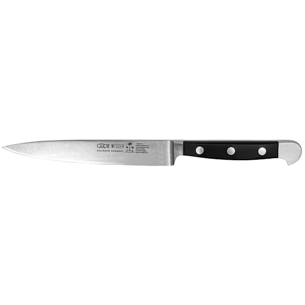 Gude Kniv Pom Alpha Kitchen 16 Cm Sort,Søvfarvet