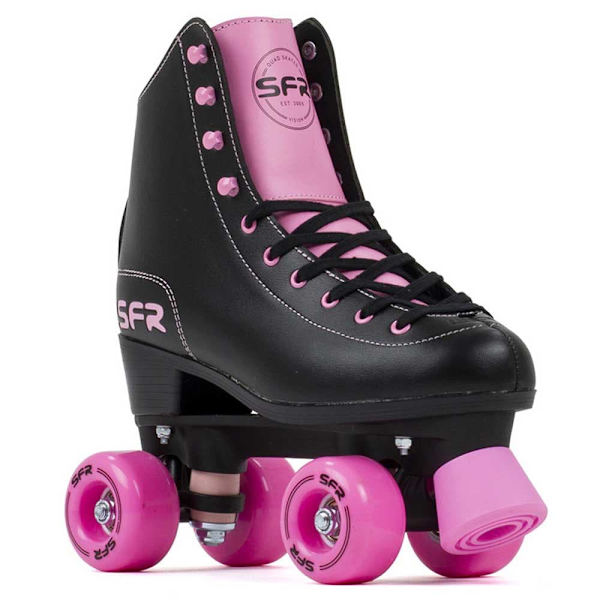 Sfr Skates Rulleskøjter Figure Sort,Rosa EU 40 1/2