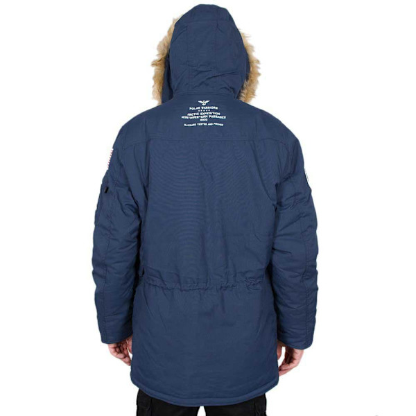 Alpha Industries Polar Jakke Blå M Mand