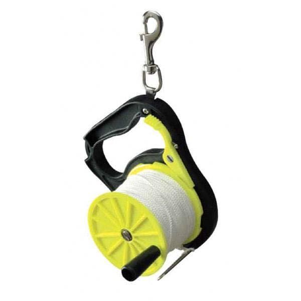 Ist Dolphin Tech Guide Reel With Handle 80 M Hvid 80 m