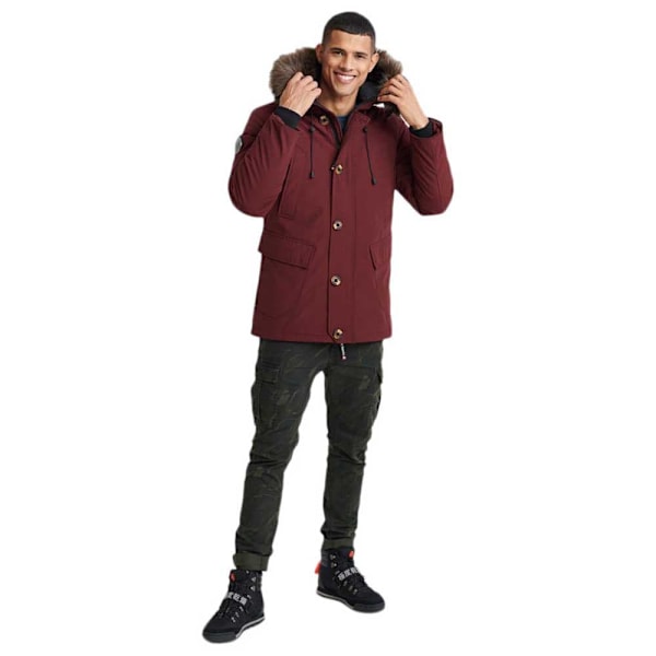 Superdry Rookie Down Jacka Röd L Man