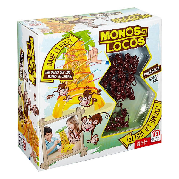 Mattel Games Tumblin Apinat Monivärinen