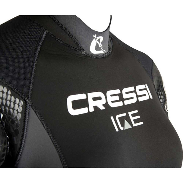 Cressi Ice 2024 7 Mm Halvtør Dragt Sort XS