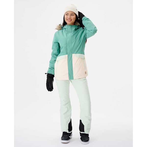 Rip Curl Jacka Rider Parker Grönt M Kvinna