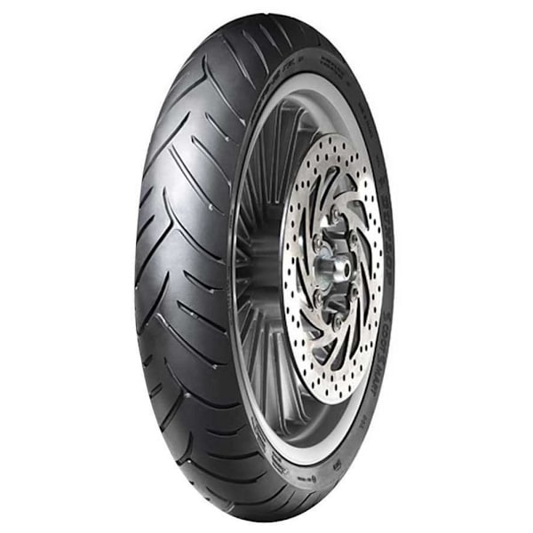 Dunlop Fordæk Scoot Scootsmart M/c 56p Tl Sort 130 / 70 / R12
