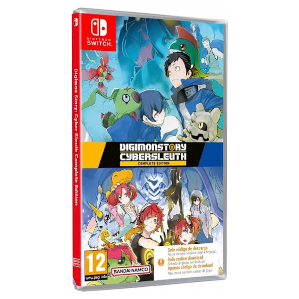 Bandai Namco Switch Digimon Story Cyber Sleuth Complete Edition Cib Blå PAL