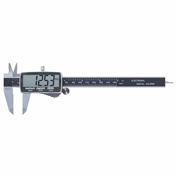 Vogel Digitaalinen Vernier-satula 150 Mm Musta