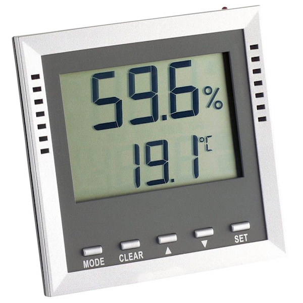 Tfa Dostmann Termometer 30.5010 Klima Guard Hvid