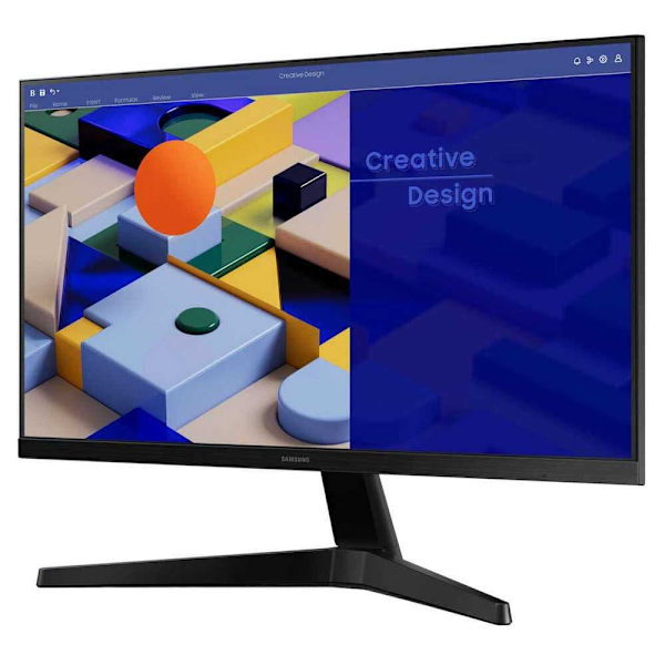 Samsung Overvåge S24c312eau 24´´ Full Hd Ips Led 75hz Transparent One Size / EU Plug Sort