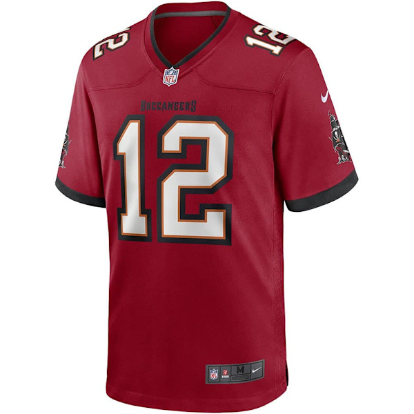 Nike Playerin Lyhythihainen V-kaula-aukkoinen T-paita Nfl Tampa Bay Buccaneers Game Team Punainen L Mies