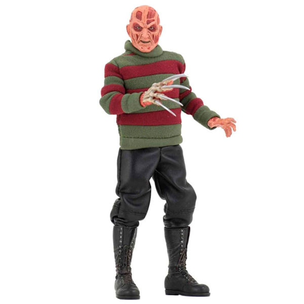 Neca Mardröm I Elm Street Freddy Krueger 20 Centimeter Figur Röd
