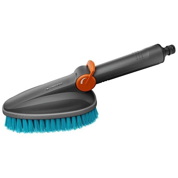 Gardena Cleansystem M Hårdborstad Handborste Orange