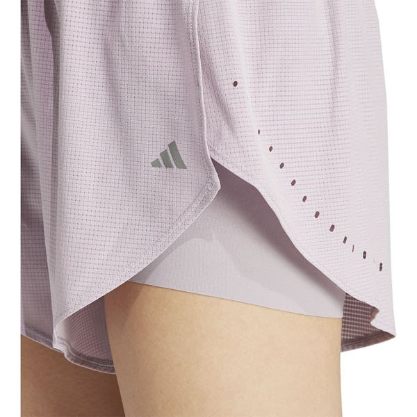 Adidas Shorts Designed For Training Hiit 2in1 Lila XL Kvinna