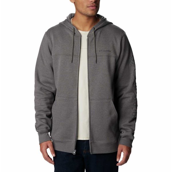 Columbia Sweatshirt Med Full Dragkedja 1889164 Grå L Man
