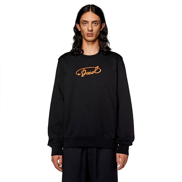 Diesel Sweatshirt Ginn L6 Sort XL Mand