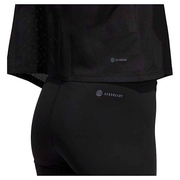 Adidas Kortärmad T-shirt Hiit Qb Svart XS Kvinna