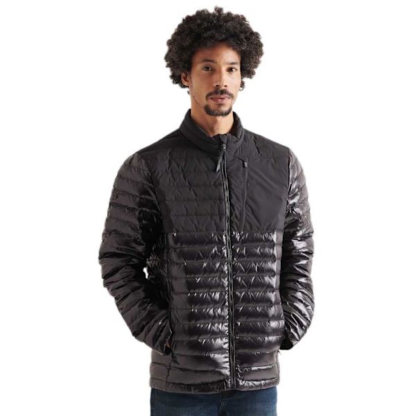 Superdry Jakke Studios Contrast Core Down Sort XL Mand