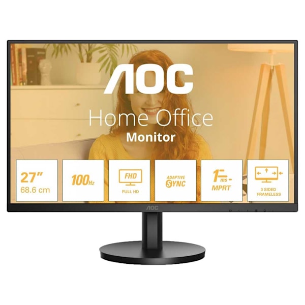 Aoc 27b3hma2 27´´ Full Hd Va Led 100hz Skärm Svart