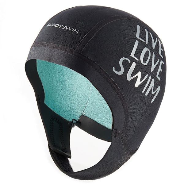 Buddyswim Neopren Hætte Trilaminate Warmth 2.5 Mm Sort L