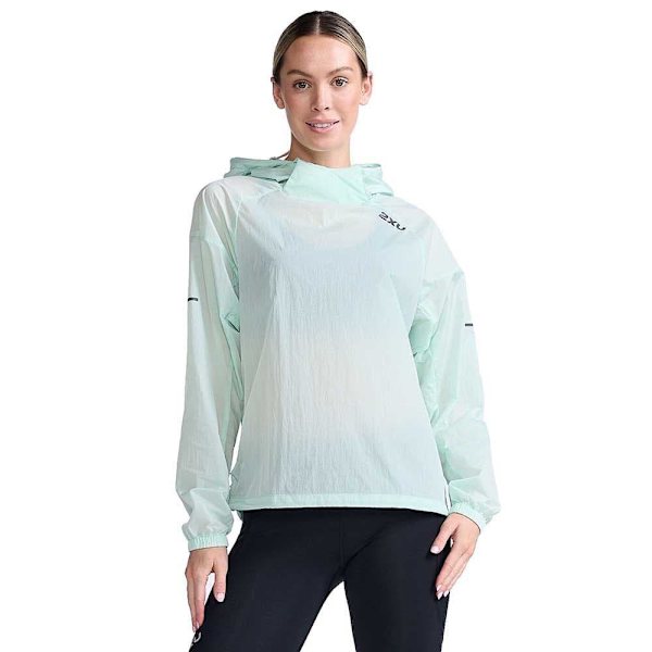 2xu Jacka Aero Grönt XL Kvinna