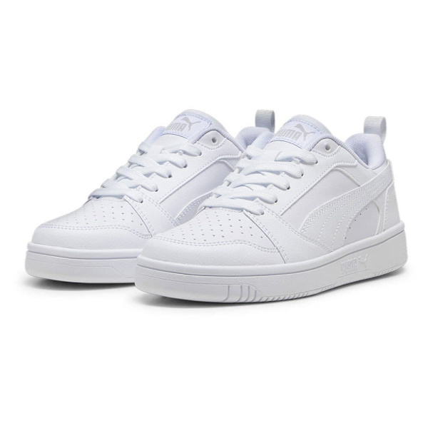Puma Rebound V6 Lo Skor Vit EU 37 Pojke