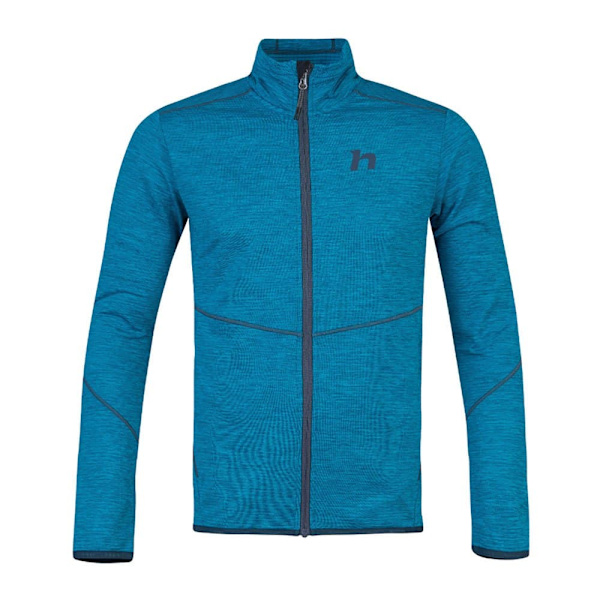 Hannah Full Dragkedja Fleece Damar Blå L Man