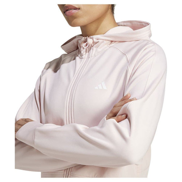 Adidas Aeroready Game And Go Fleece Träningsjacka  S Kvinna