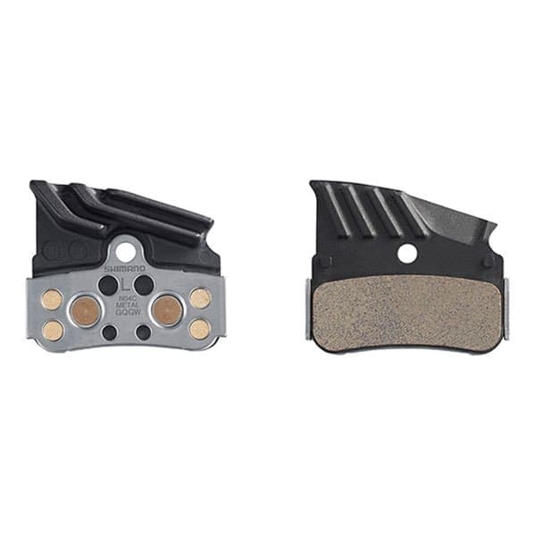 Shimano Metalliset Jarrupalat N04c Harmaa