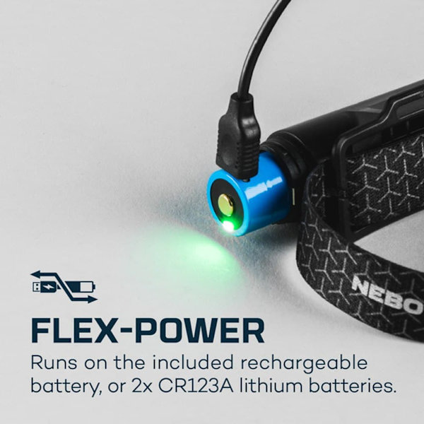 Nebo Tools Forlygte Einstein™ 1000 Flex Sort 1000 Lumens