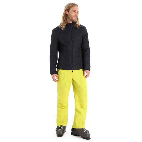 Icebreaker Jakke Merino Loft Brun,Sort XL Mand