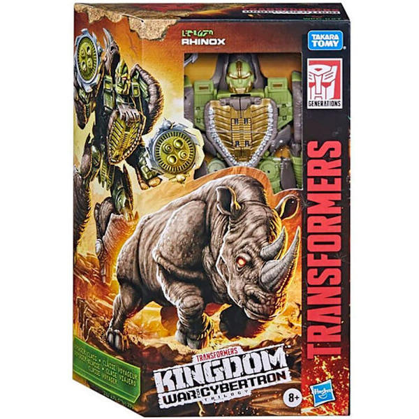 Transformers Wfc-k27 Rhinox Generations War For Cybertron: Kingdom 17.5 Cm Flerfärgad