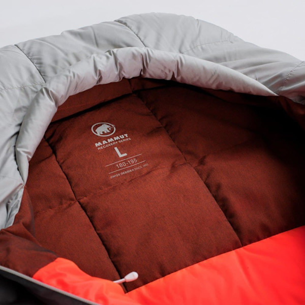 Mammut Sovsäck Relax Down 0ºc Grå Long / Central Zipper