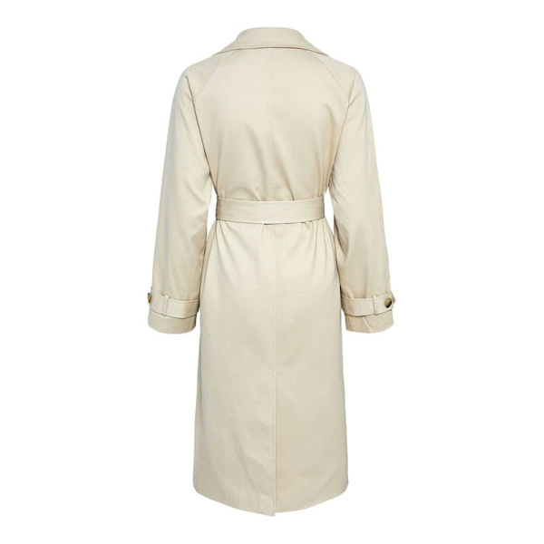 Yas Trenchcoat Teronimo Beige M Kvinna