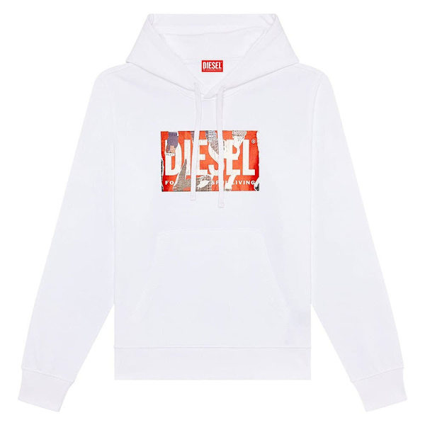 Diesel Luvtröja Ginn L4 Vit XL Man