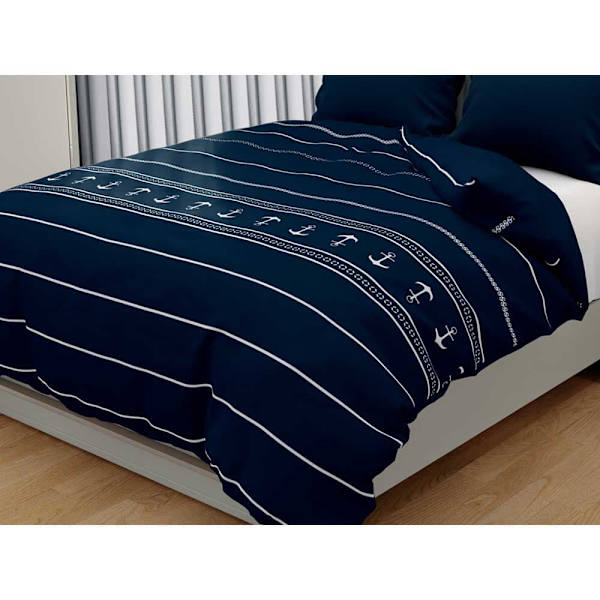 Marine Business Enkelt Lys Quilt Santorini Blå 270 x 140 cm