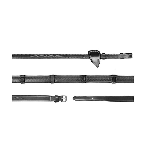 Dyon Us Collection 1/2 Sudd Tyglar Med 7 Läder Slingor  Pony