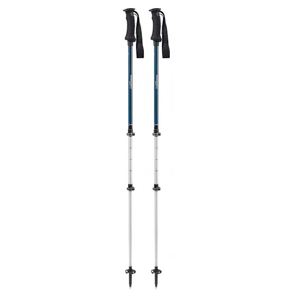 Komperdell Polacker Trekmaster Powerlock Blå 105-140 cm