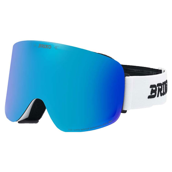 Briko Aurora Skidglasögon Vit Blue Mirror/CAT3