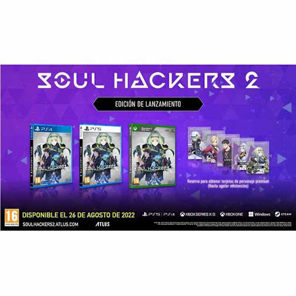 Atlus Xbox Series X Soul Hackers 2 Monivärinen PAL