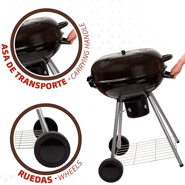 Aktive Grill 57x86 Cm Sort