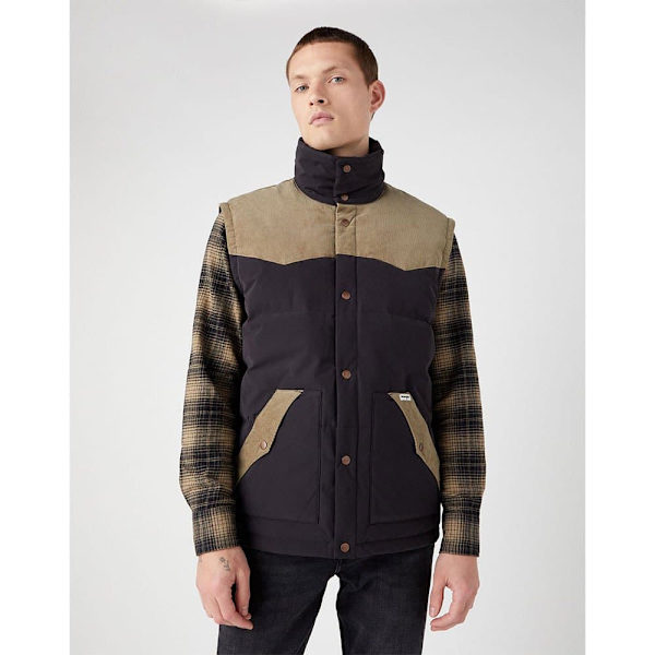 Wrangler Jakke Detachable Brun XL Mand