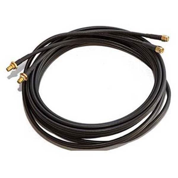 Poynting Dobbelt Tråd Antenne Ledning Hdf195 Sma 5 M Sort