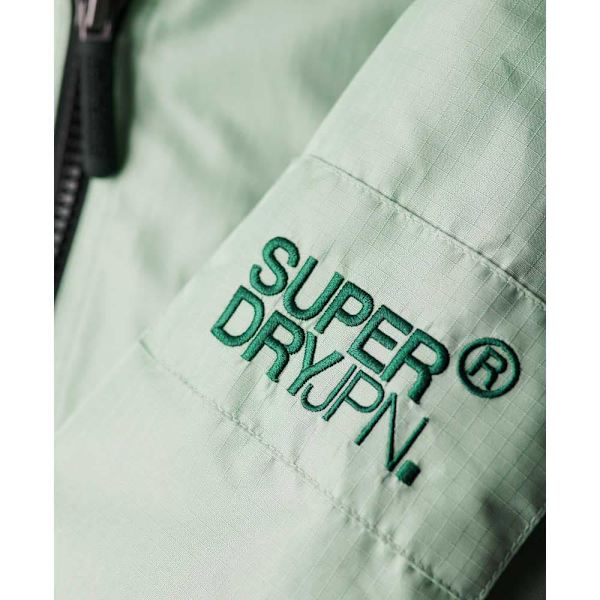Superdry W5011652a Jacka Grönt 2XS Kvinna