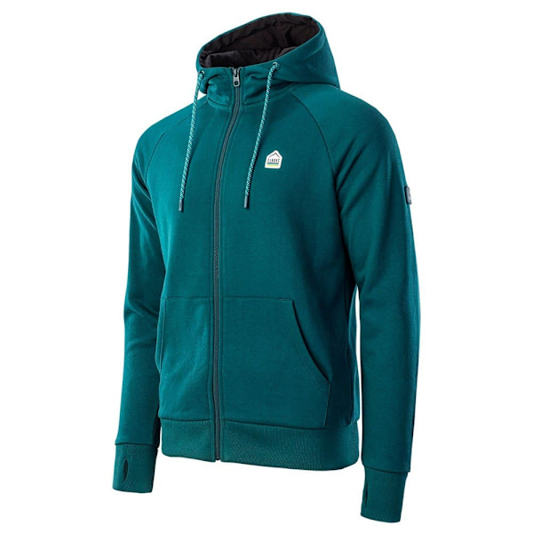 Elbrus Sweatshirt Med Fuld Lynlås Rufo Grøn XL Mand