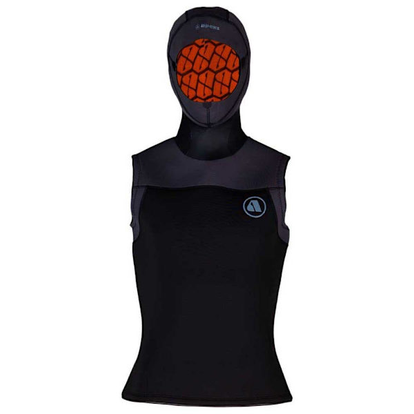 Apeks Hættevest Thermiq 4/3 Mm Sort XL