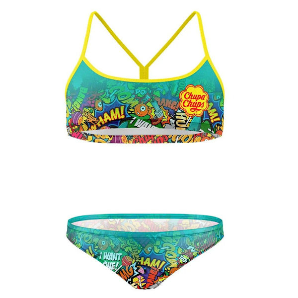 Otso Bikini Chupa Chups Comic Flerfarvet L Kvinde