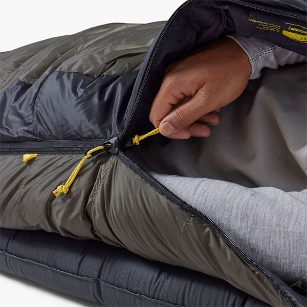 Sea To Summit Sovsäck Spark Pro-9°c Grå Long / Left Zipper