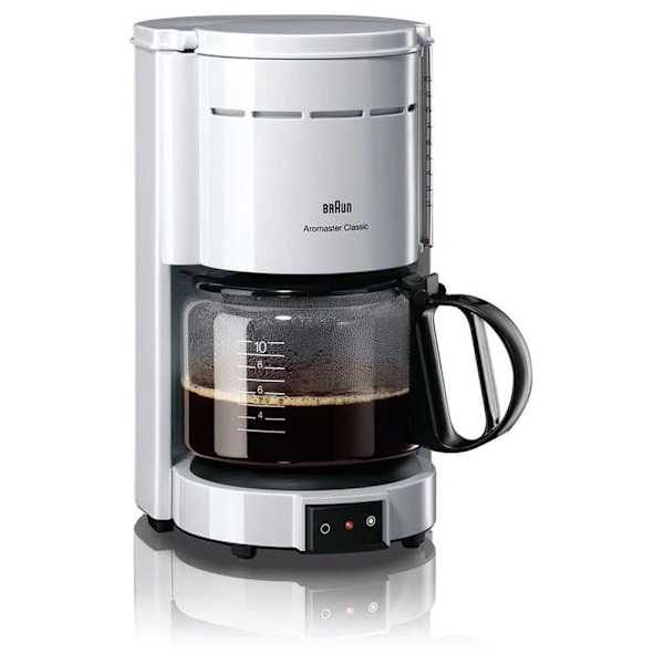 Braun Dropp Kaffebryggare Kf 47/1 Classic Vit One Size / EU Plug